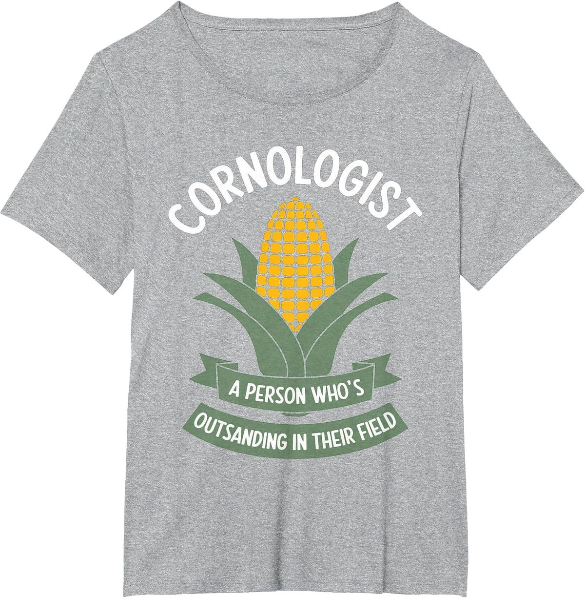 Funny Farming Saying Cornologist Definition Corn Farmer Men T-Shirt - Heather Grey