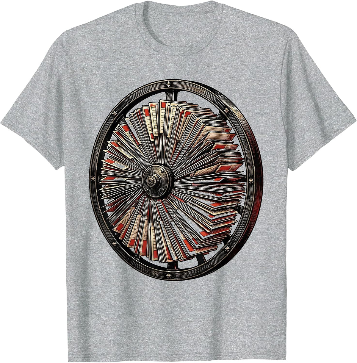 Men's I Cant But I Know A Guy Rolodex Design T-Shirt - Heather Grey