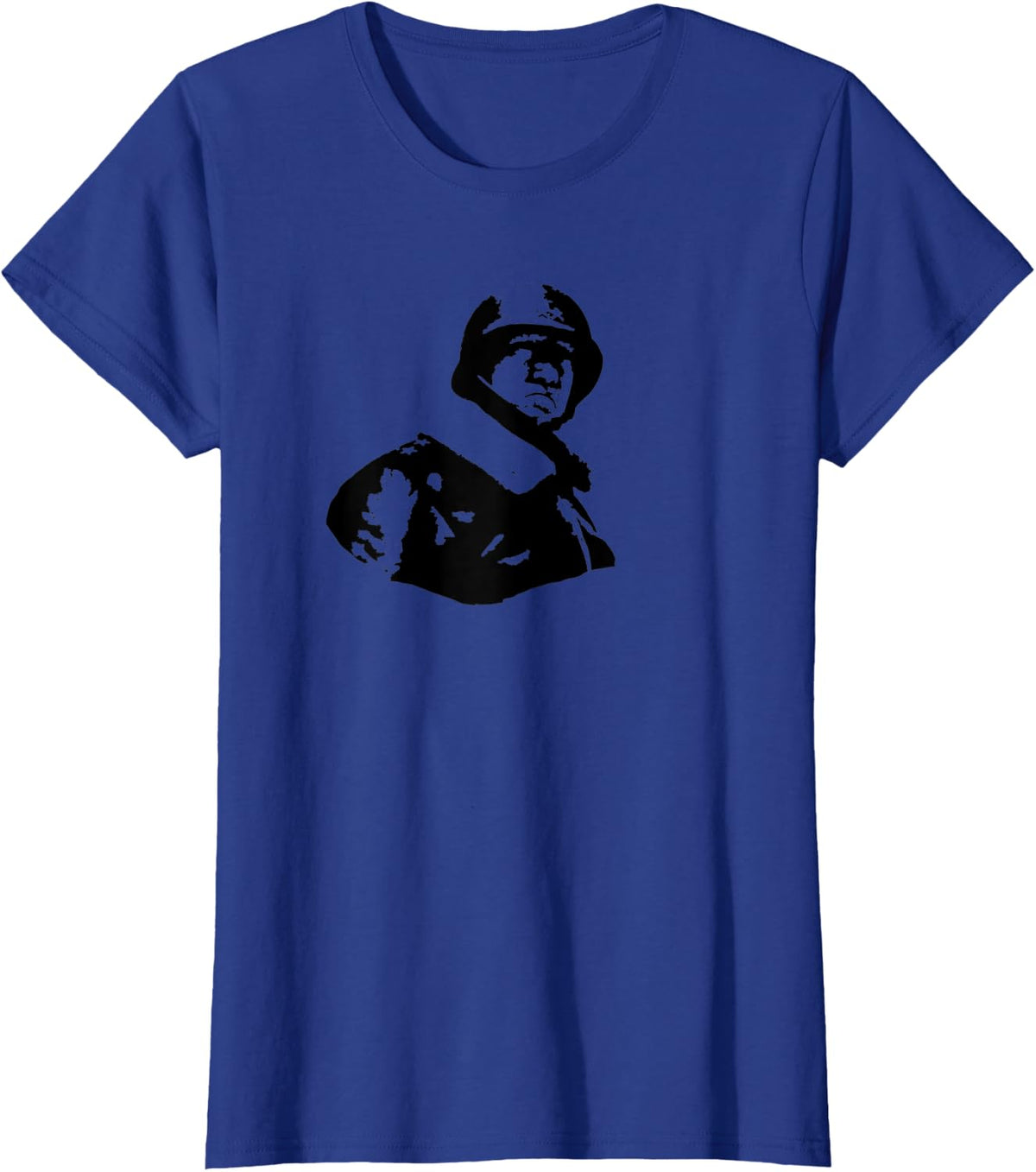 Geoege S. Patton WW2 General George S. Patton T-Shirt - Royal Blue
