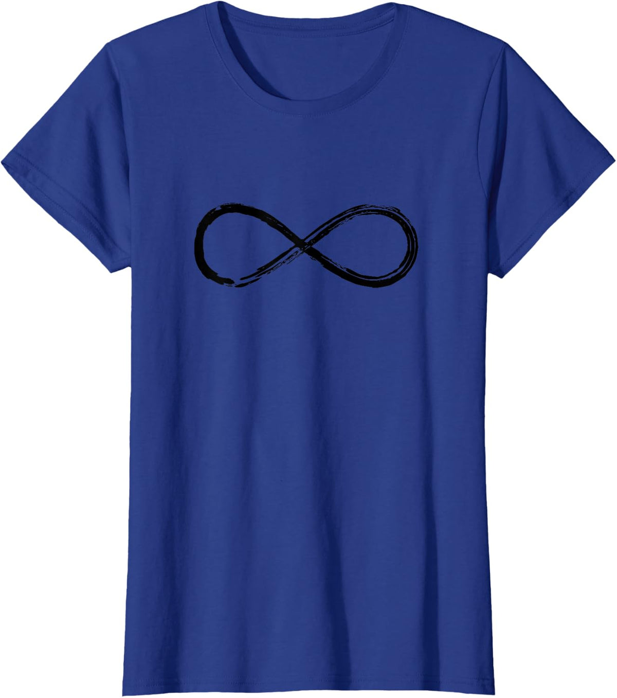 Eternity, infinity, lemniscate, figure eight, love, symbol T-Shirt - Royal Blue