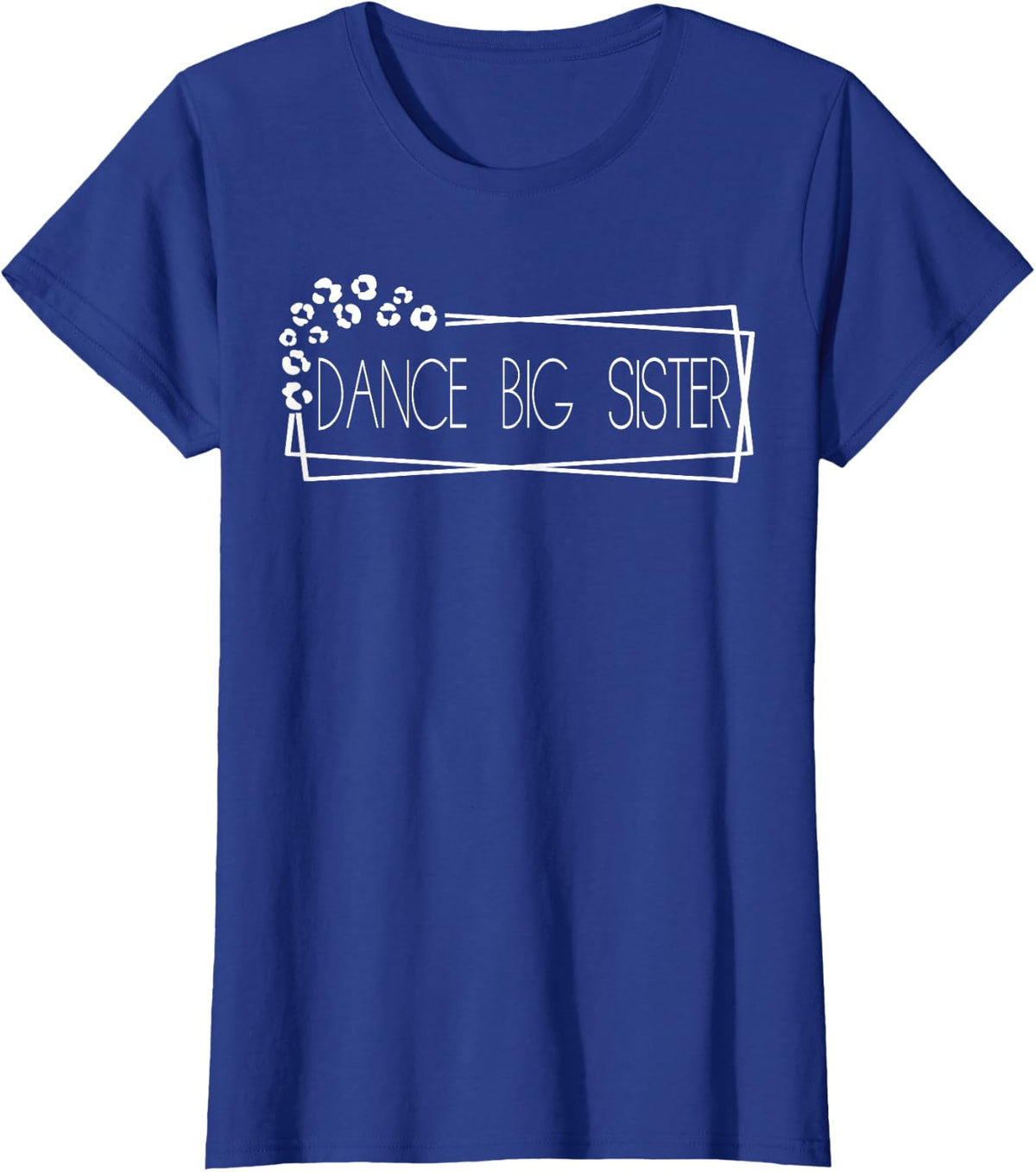 Dance Big Sister T-Shirt - Royal Blue