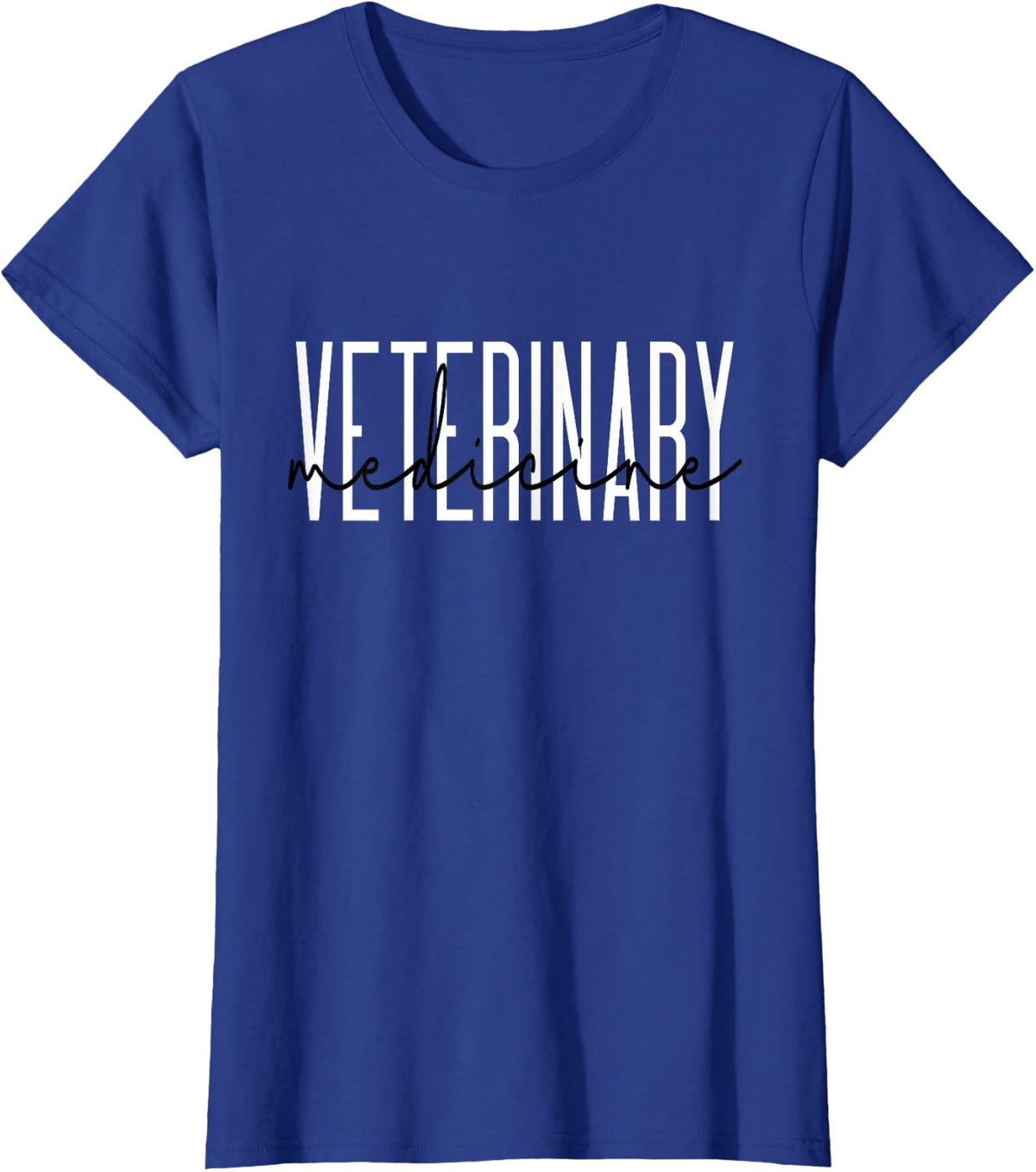 Veterinary Medicine Vet Med Veterinarian Appreciation T-Shirt - Royal Blue