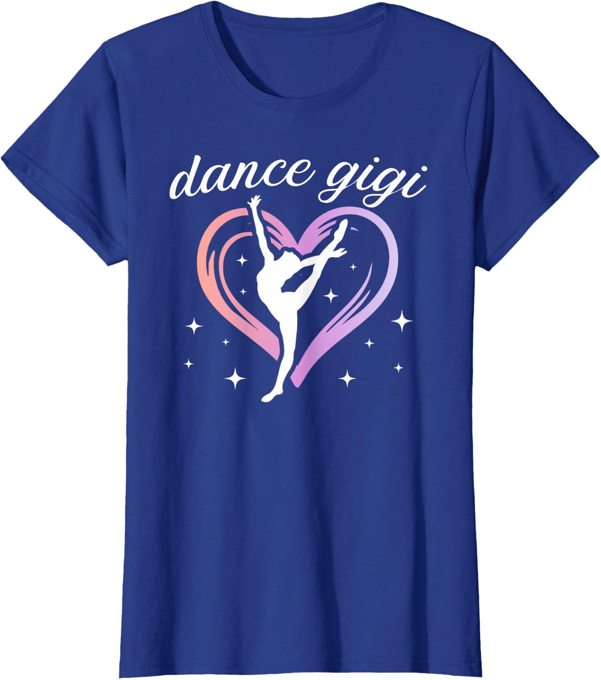 Dance Gigi Dancing Gigi Dancer Gigi Grandma T-Shirt - Royal Blue