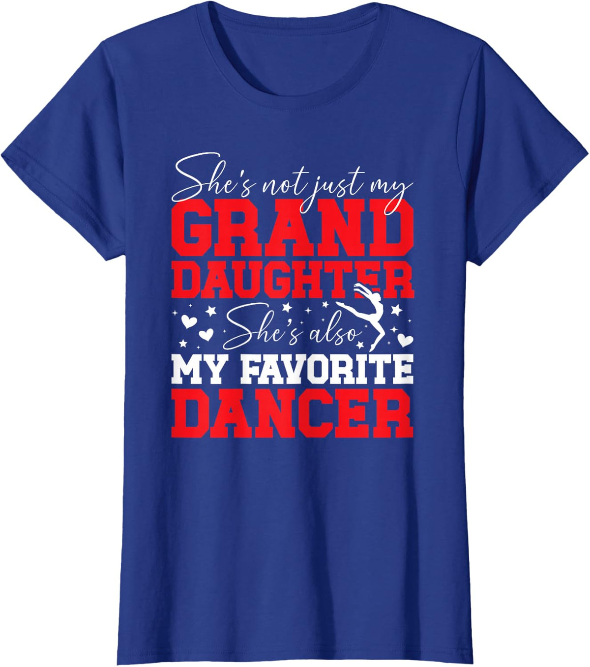 Proud Dance Gigi of A Dancer Gigi Dancing Gigi Grandma T-Shirt - Royal Blue