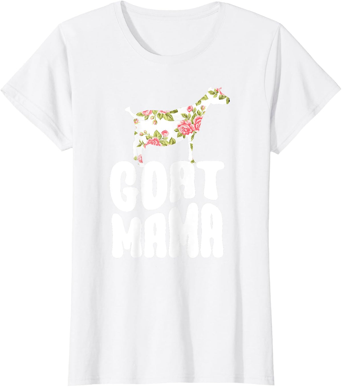 nigerian dwarf goats mom T-Shirt - White