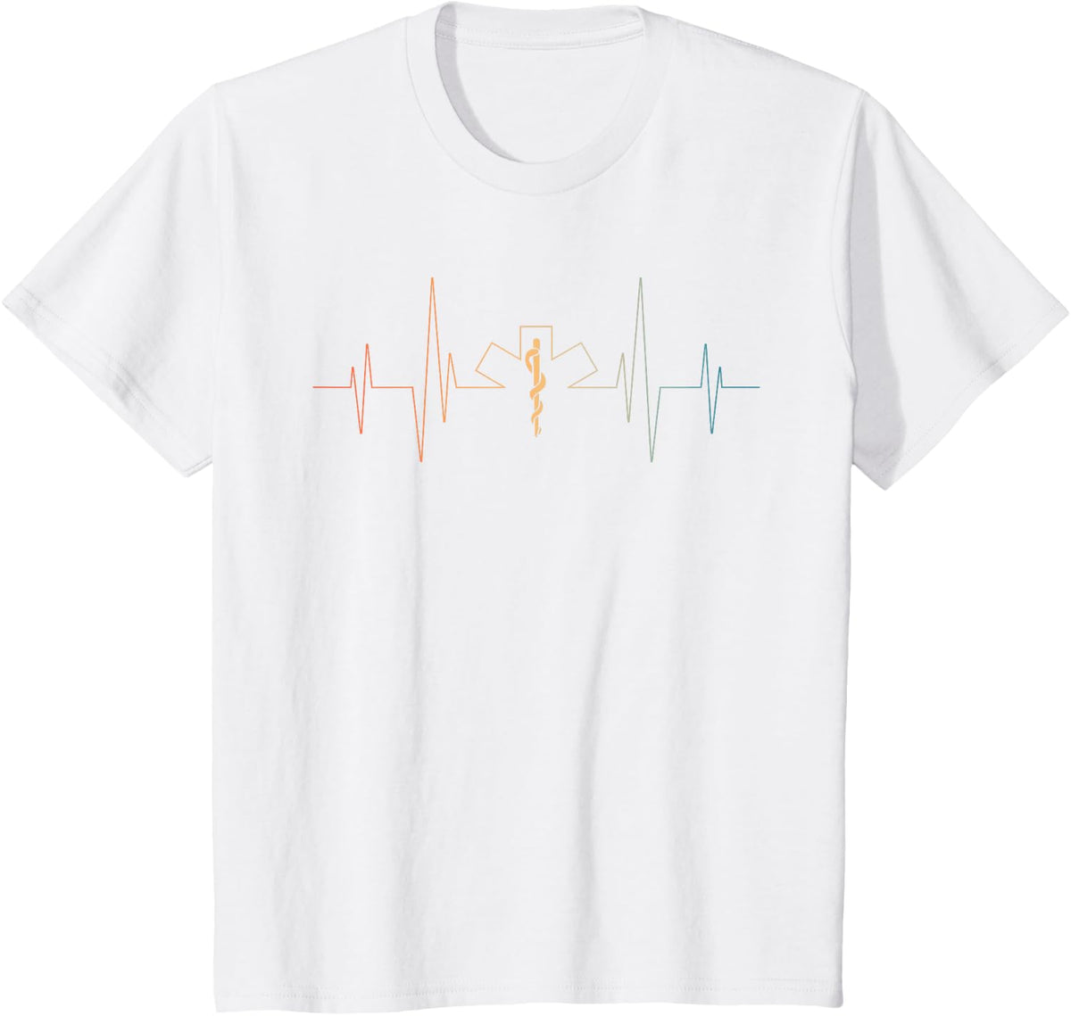 Cool First Responder Design For Men Women EMS Paramedic EMT T-Shirt - White