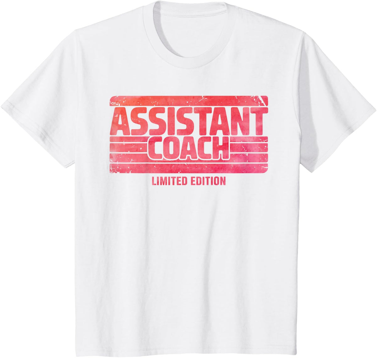 Funny Assistant Coach Design for Men Women Assistant Coach T-Shirt - White