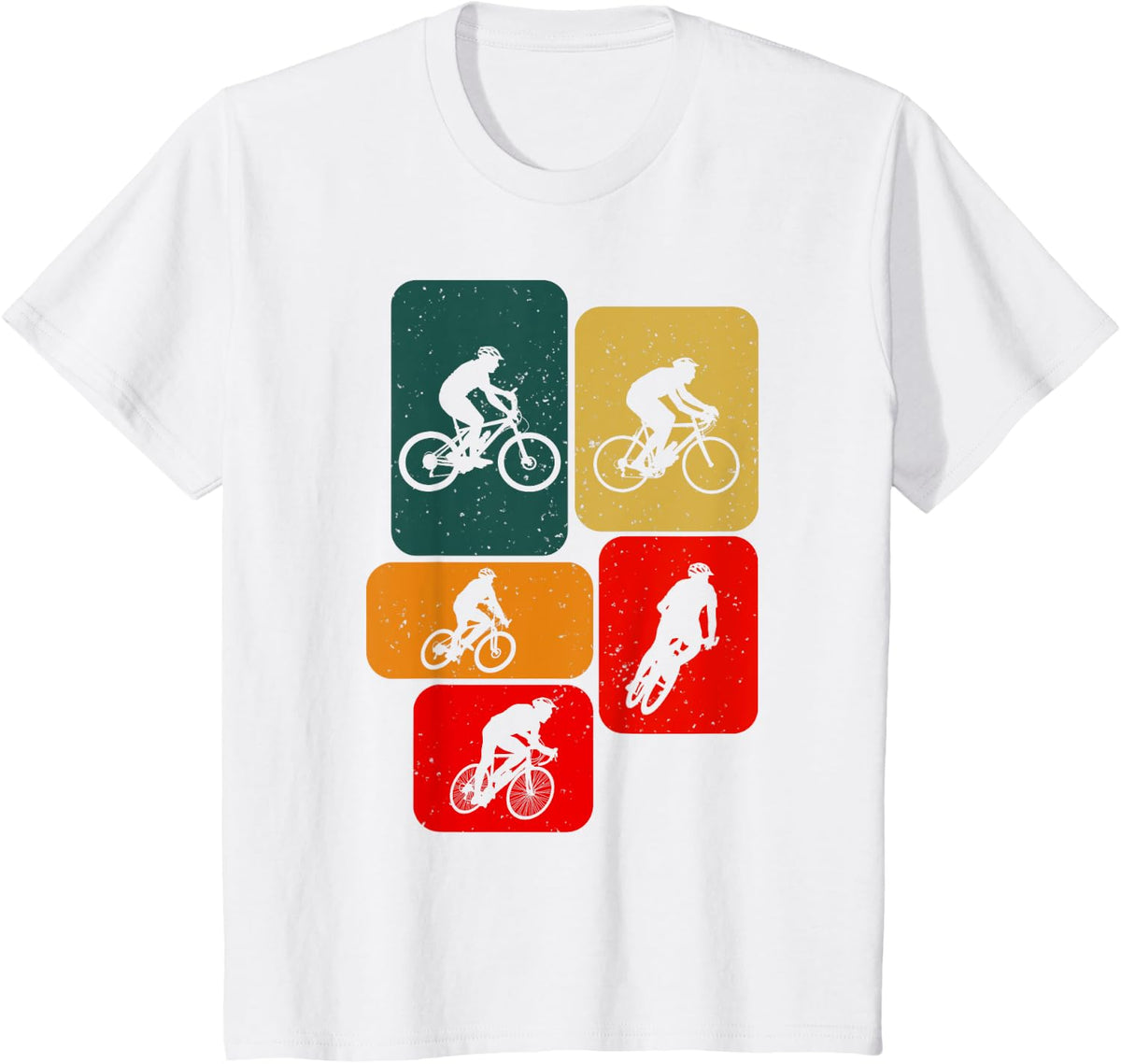 Mountain Biking Cycling T-Shirt - White