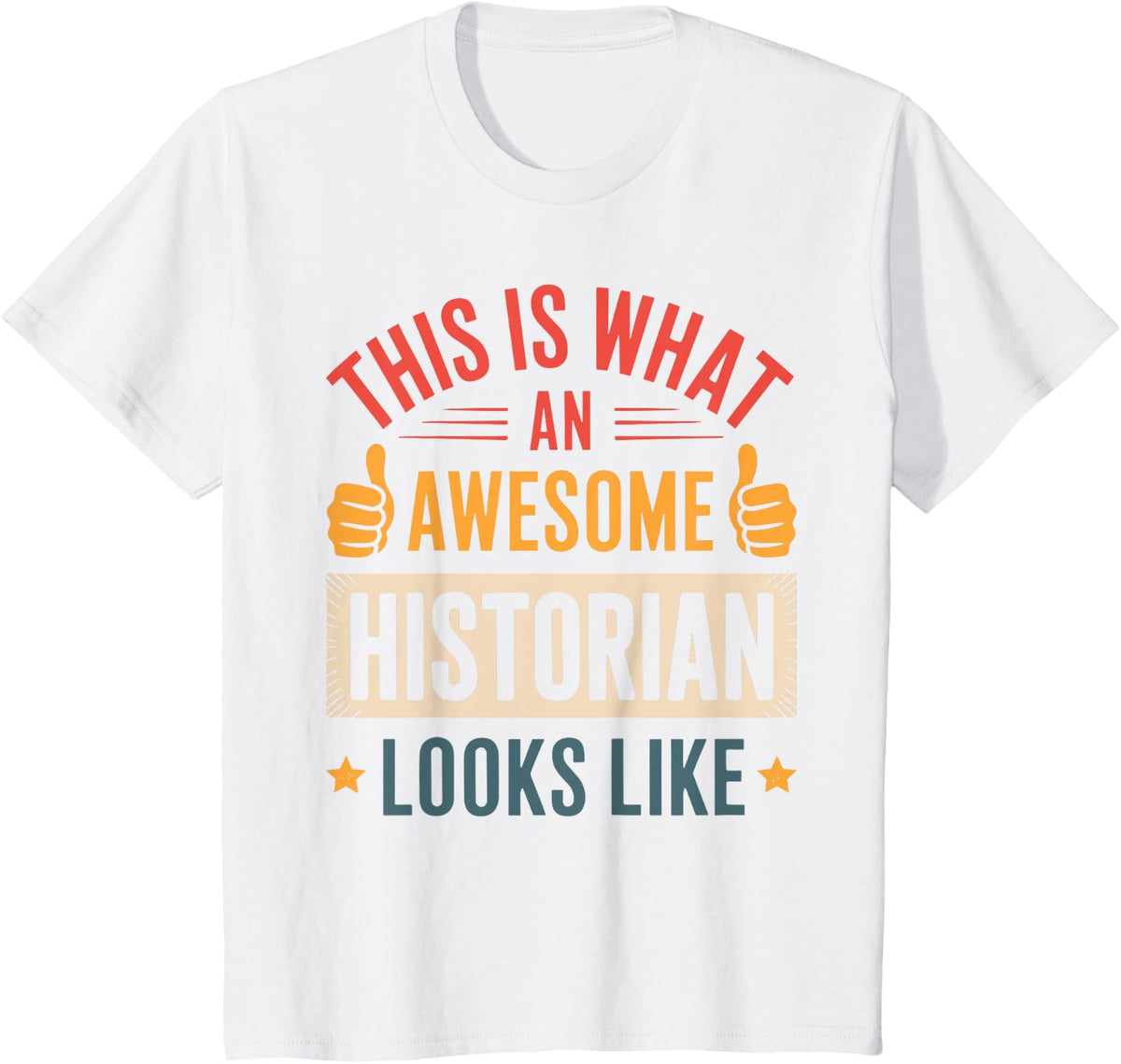 History Teacher Shirts for Men Women Historian Art T-Shirt Tee History Buff Gift - White