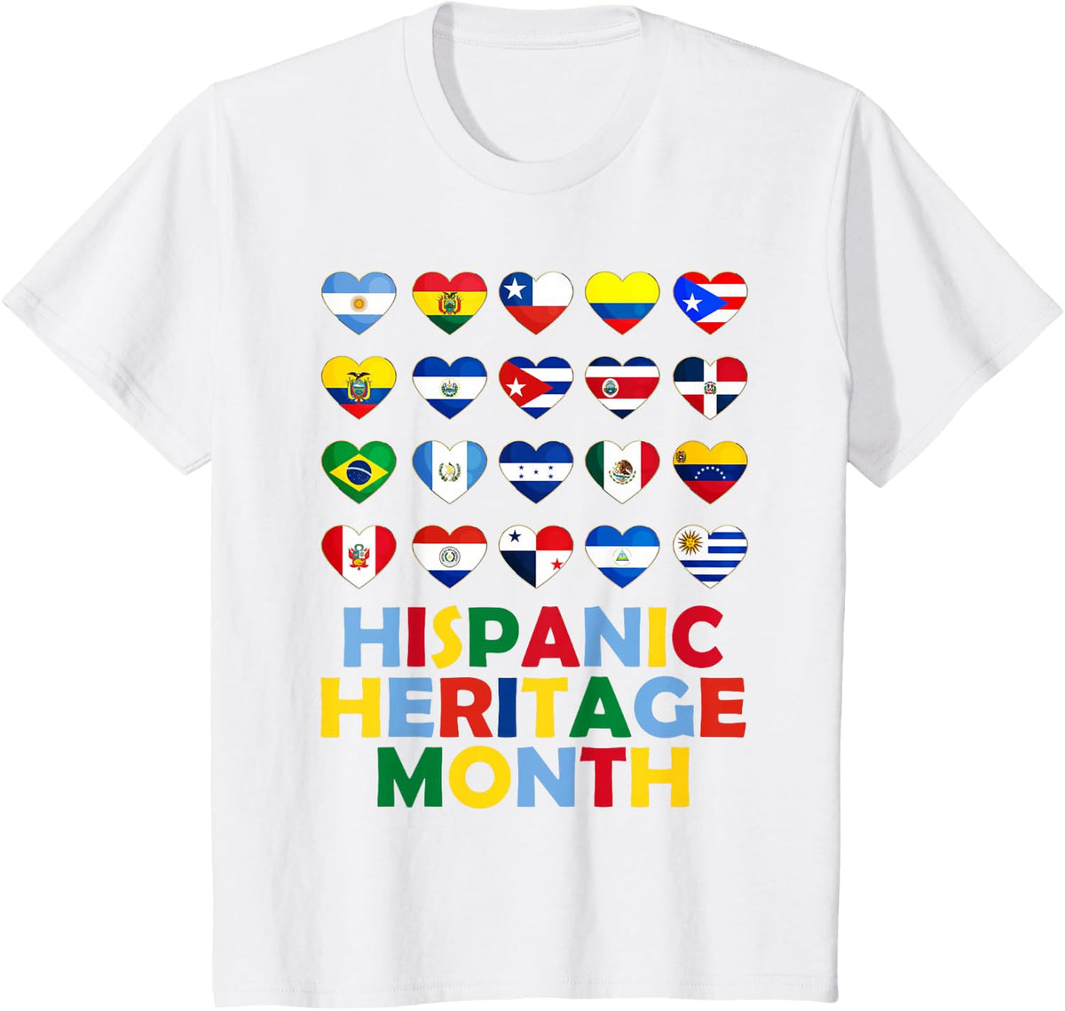 Hispanic Heritage Month Latino Heritage Month Hispanic Pride T-Shirt - White