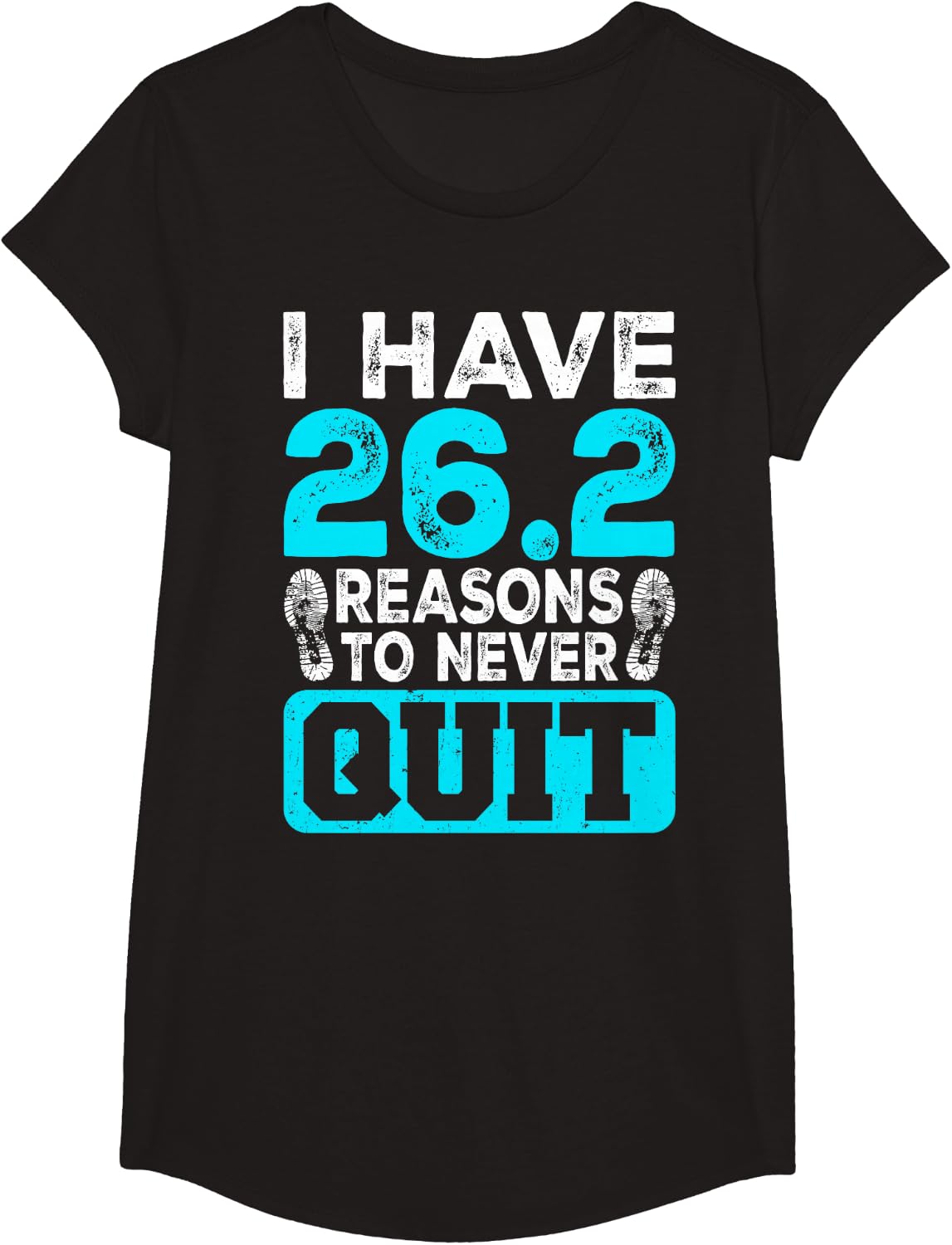 Best Marathon Runner Design for Men Women Marathon Running T-Shirt - Girls Black