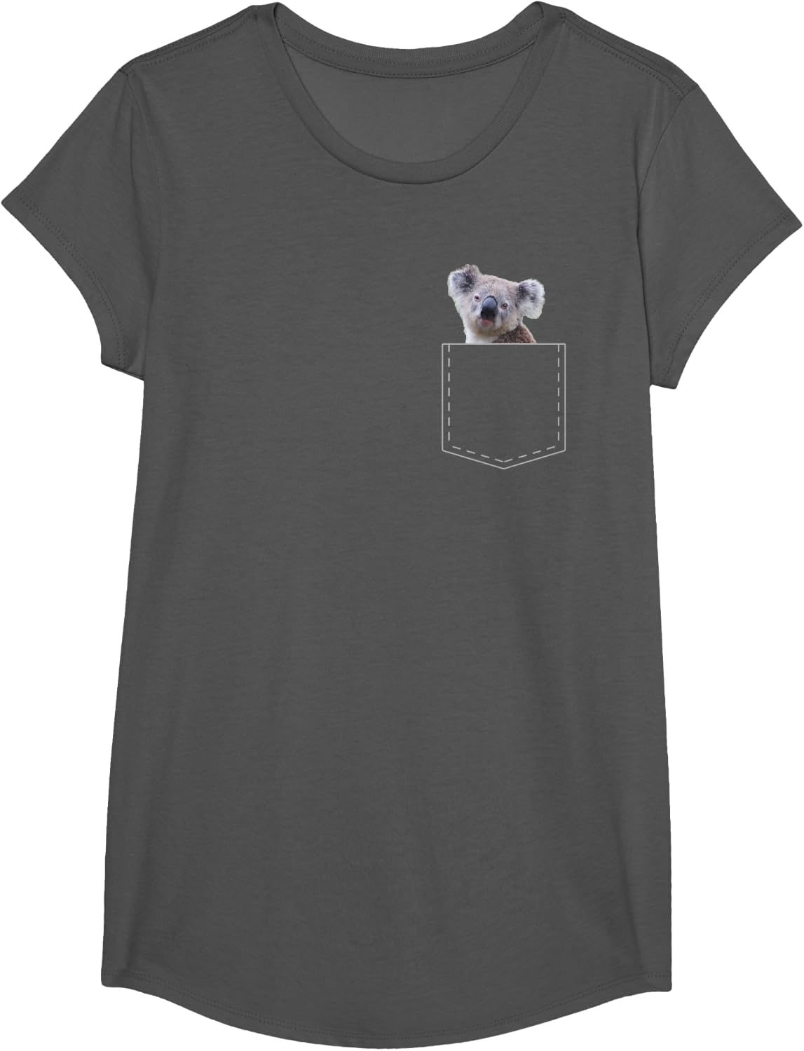 Cute Koala Gift Funny Bag for Men Women T-Shirt - Girls Asphalt Grey