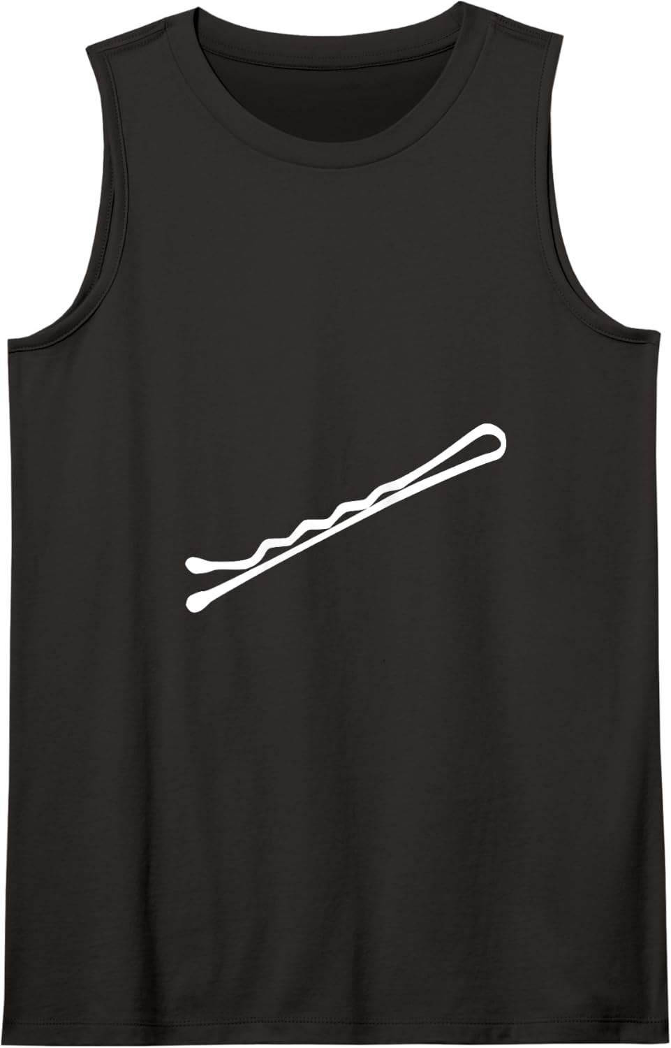Hairdresser and Hairstylist Bobby Pin Tank Top - Black