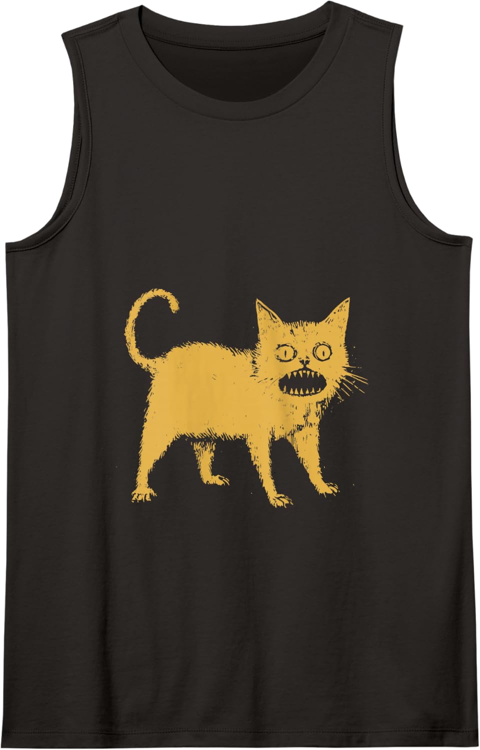 horrible japanese cat Tank Top - Black