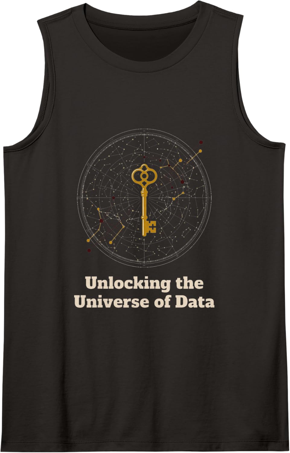 Data Analyst Skills, Data Analyst Mindset for Tech Pros Sleeveless Tank Top - Black