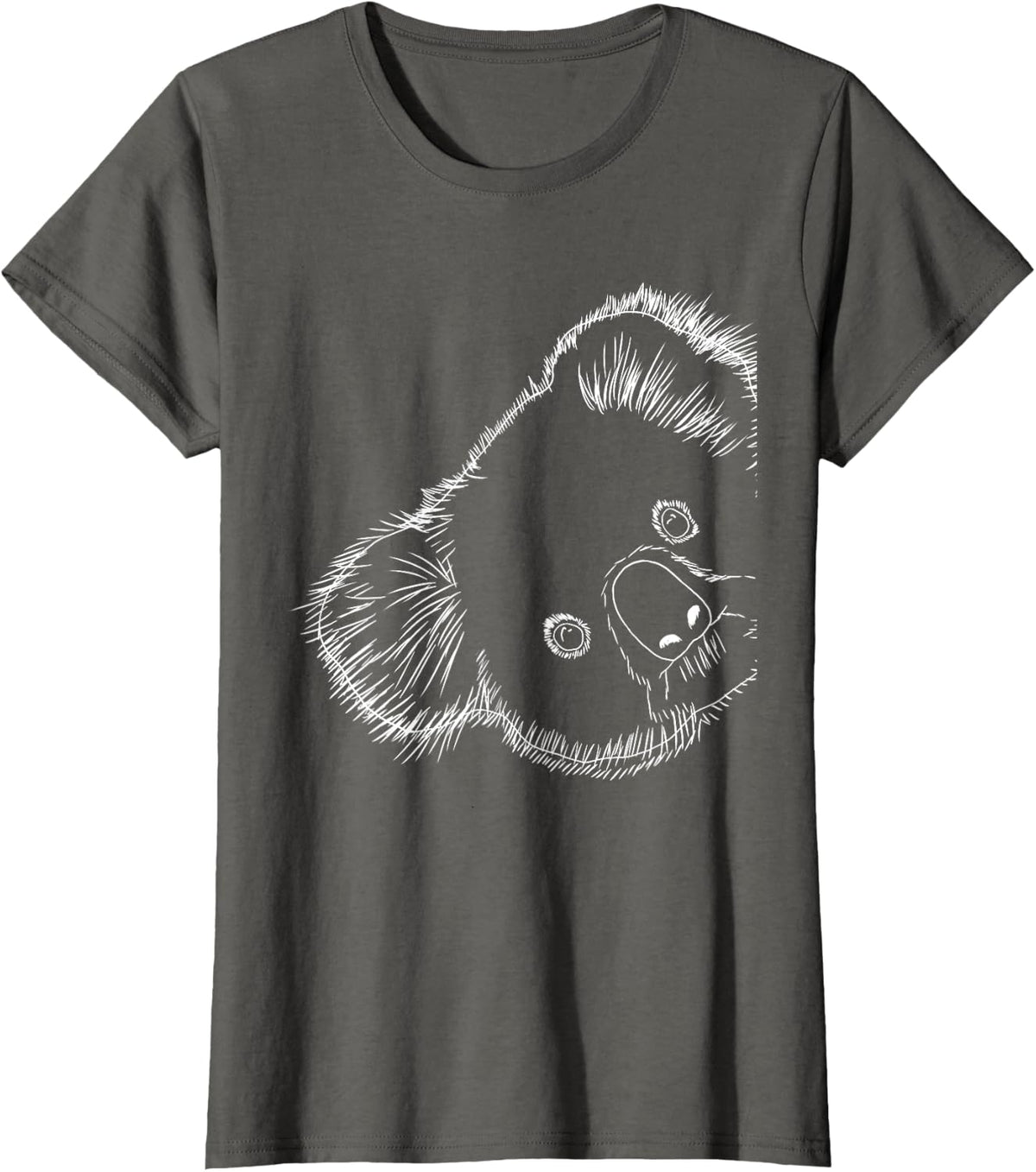 Funny Koala Bear T-Shirt - Asphalt Grey
