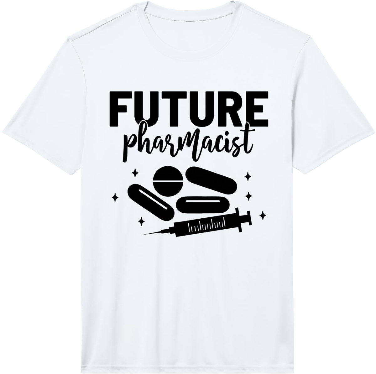Mens Future Pharmacist Medicine Pharmacy Student Pharmacists Performance T-Shirt - White