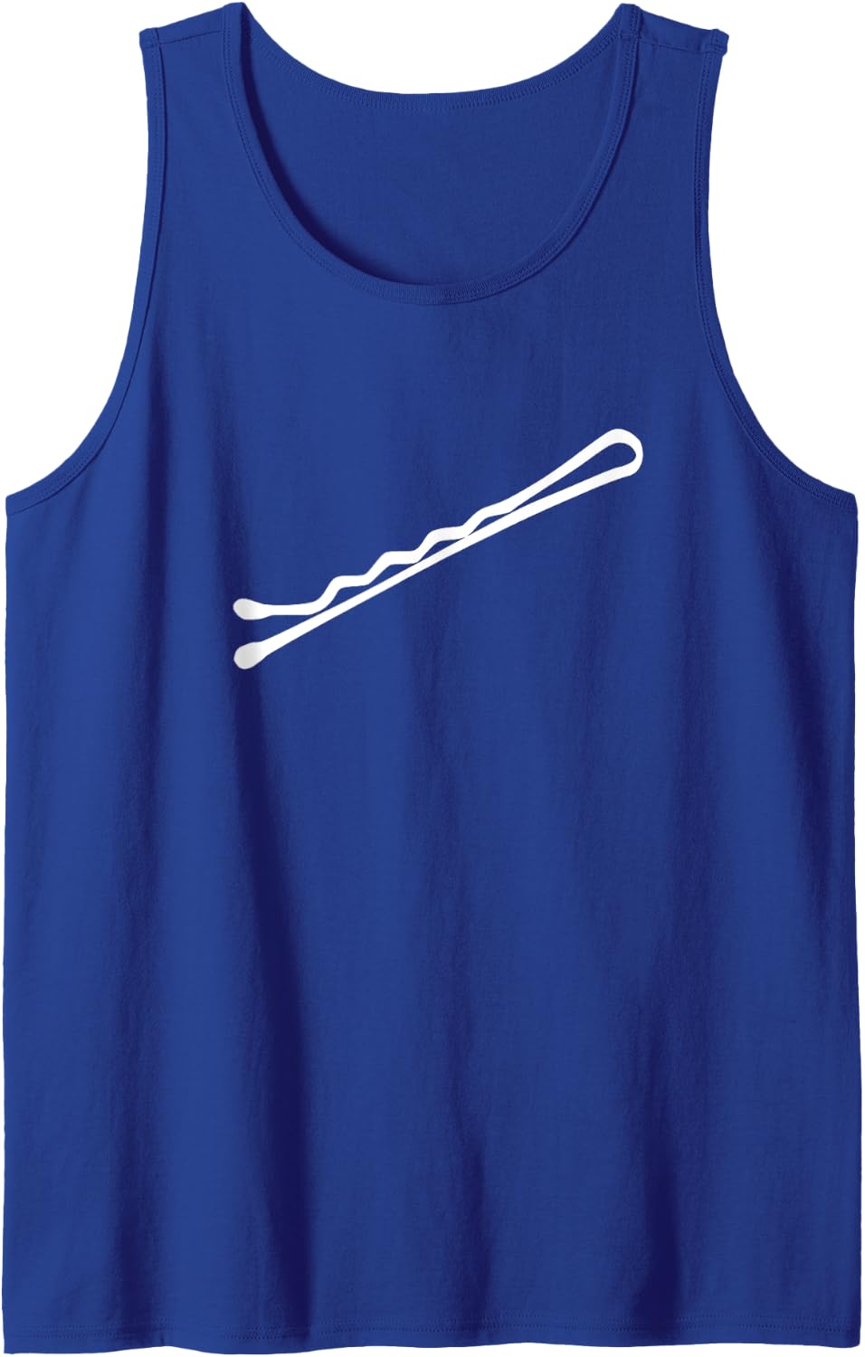Hairdresser and Hairstylist Bobby Pin Tank Top - Royal Blue