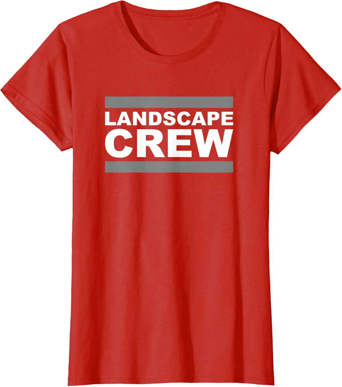 Landscape Crew T-Shirt - Red