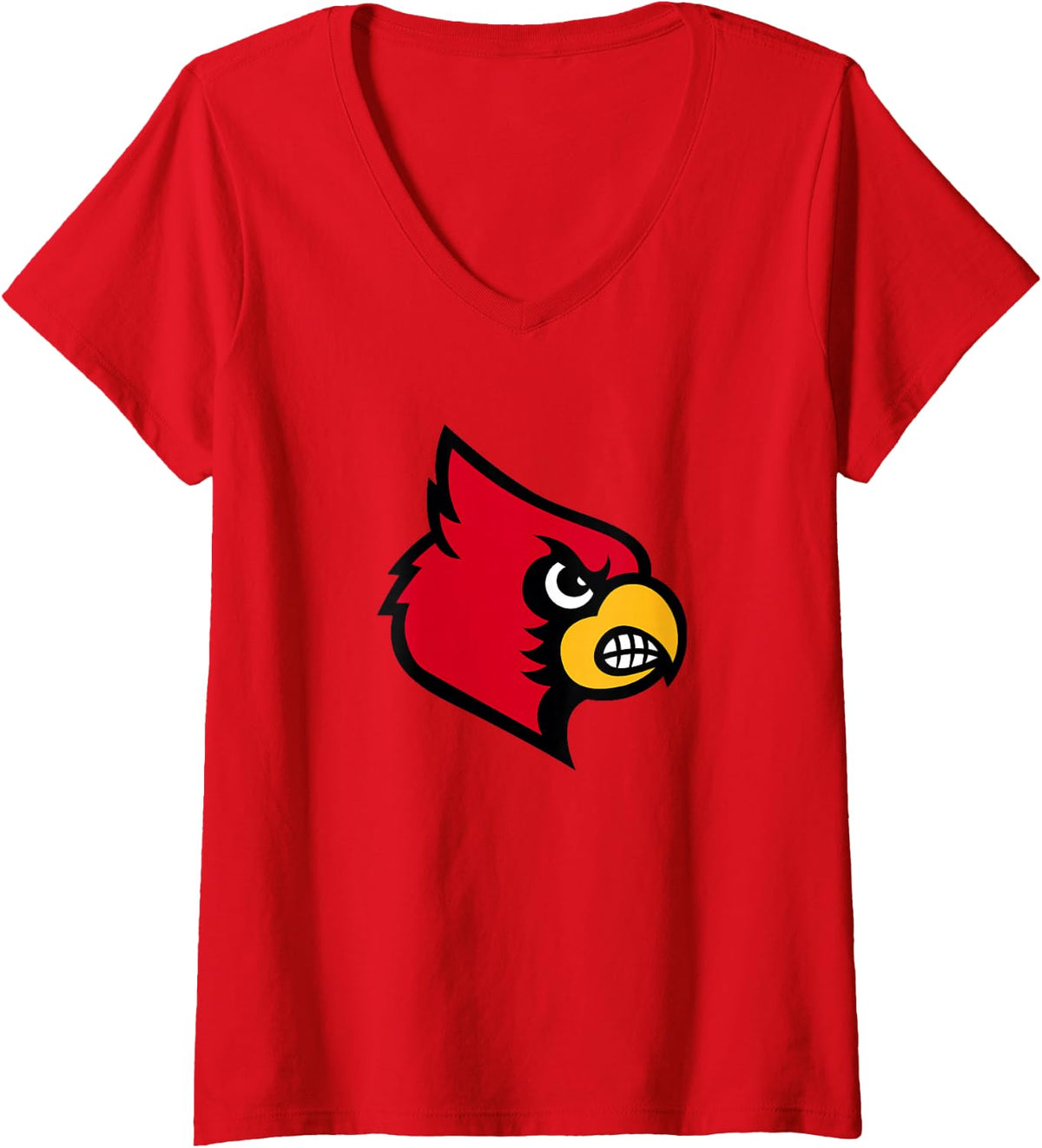 Women's Bridge City Cardinals V-Neck T-Shirt - Red