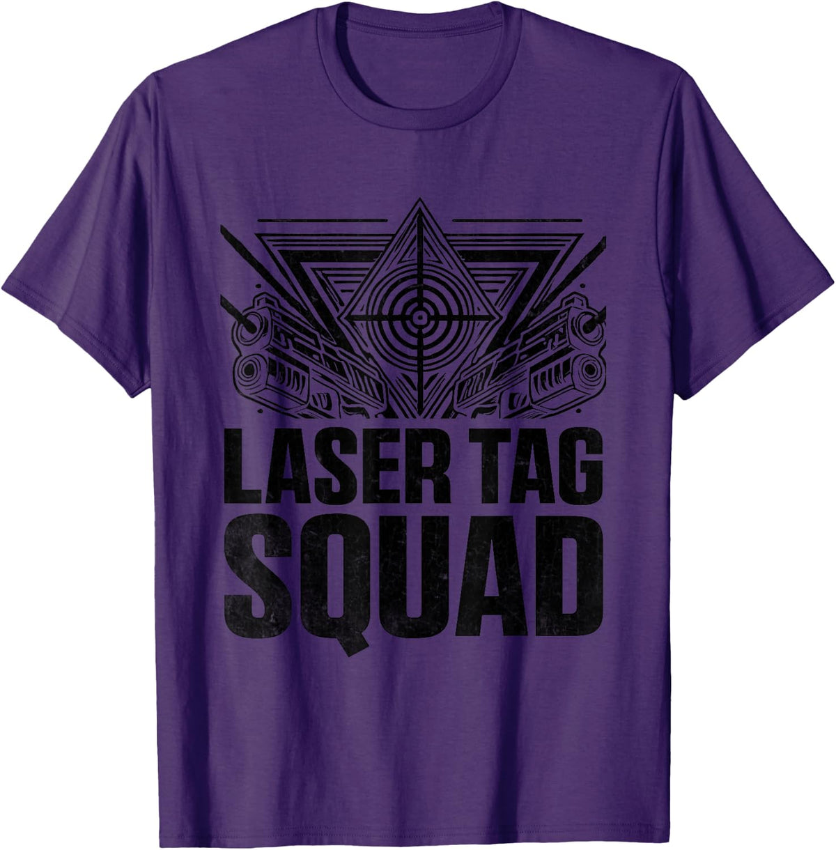 Laser Tag Squad Lasers Shooting T-Shirt - Purple