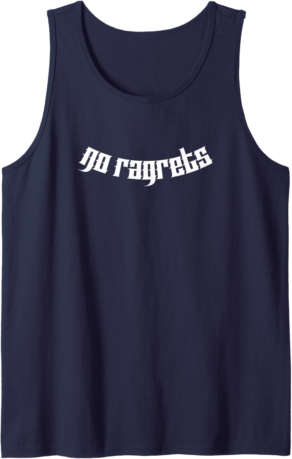 Tattoo Artist Tattooed Inked Sleeveless Tank Top - Navy Blue
