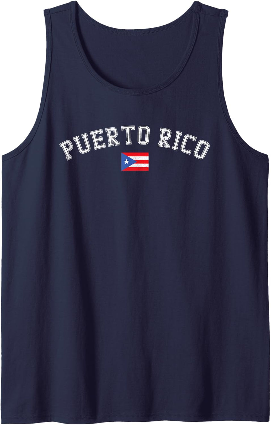Puerto Rico Puerto Rican Roots Flag Puerto Ricans Gift Tank Top - Navy Blue