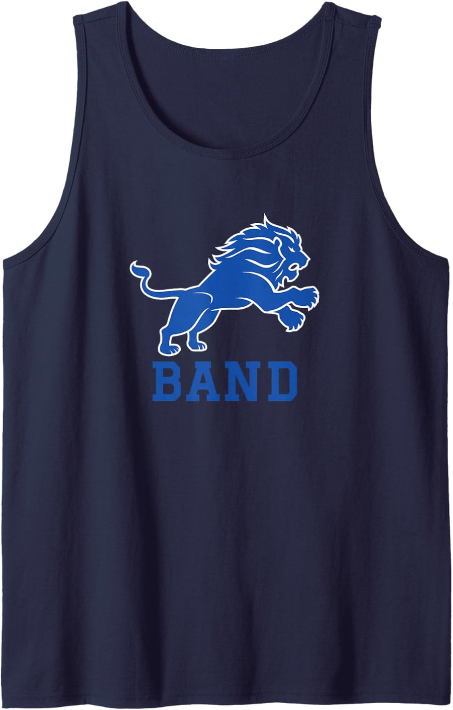 John Tyler High School Lions Band Tank Top - Navy Blue