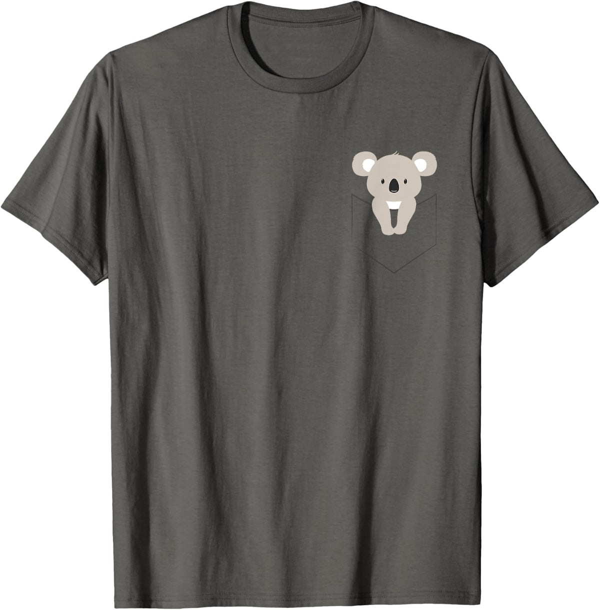 Koala In Your Pocket T-shirt Koala Tee - Asphalt Grey