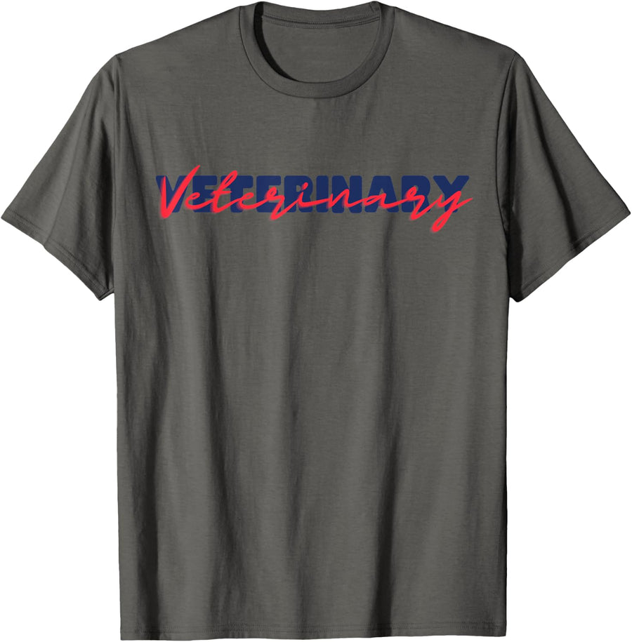 veterinary T-Shirt - Asphalt Grey