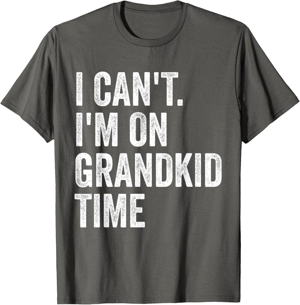 Grandfather Grankids Gramps Granddad Grandpa T-Shirt - Asphalt Grey