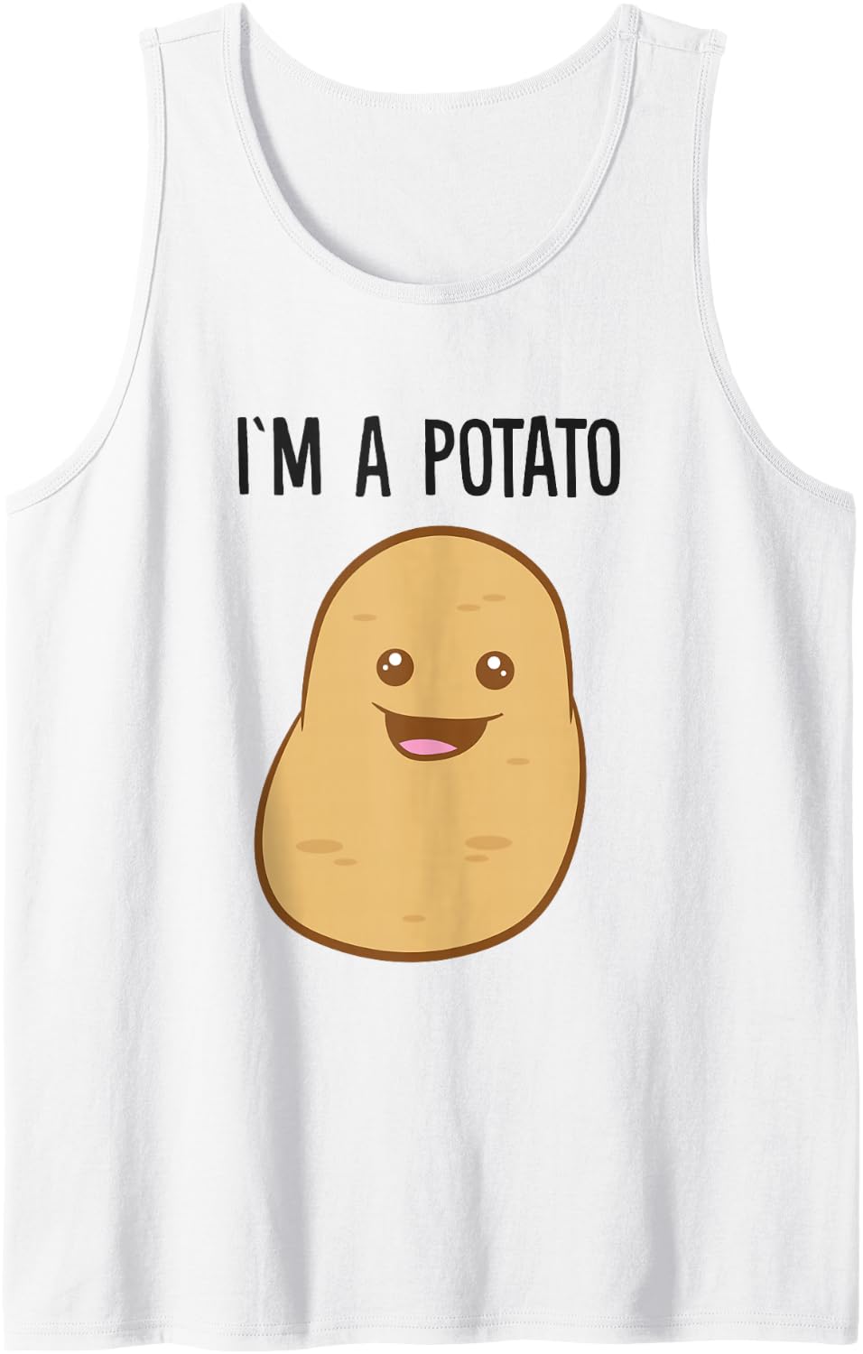 I'm a Potato Tank Top - White