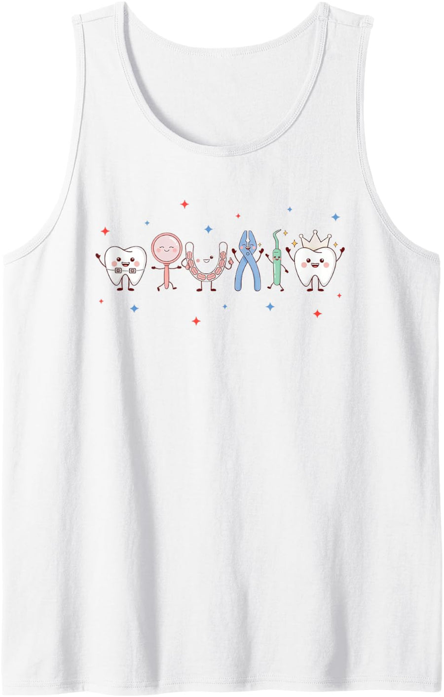 Orthodontist Orthodontists Orthodontia Braces Doctor Tank Top - White