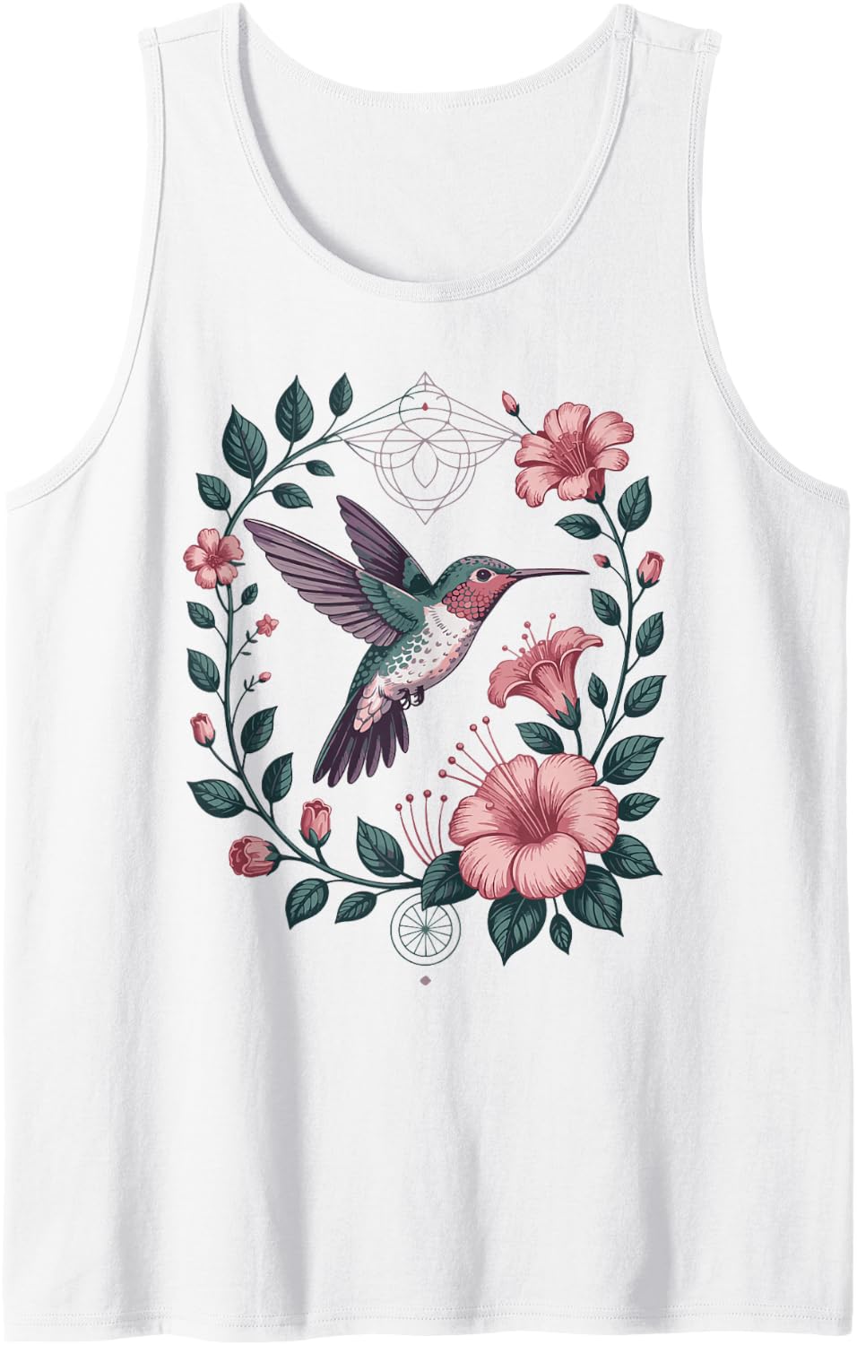 Lovers Sleeveless Tank Top - White