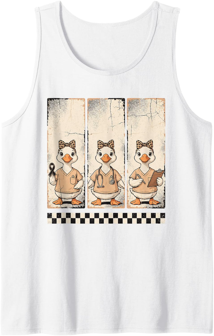 Oncology Nurse Cancer Nurses Chemo Hematology Nursing Tank Top - White