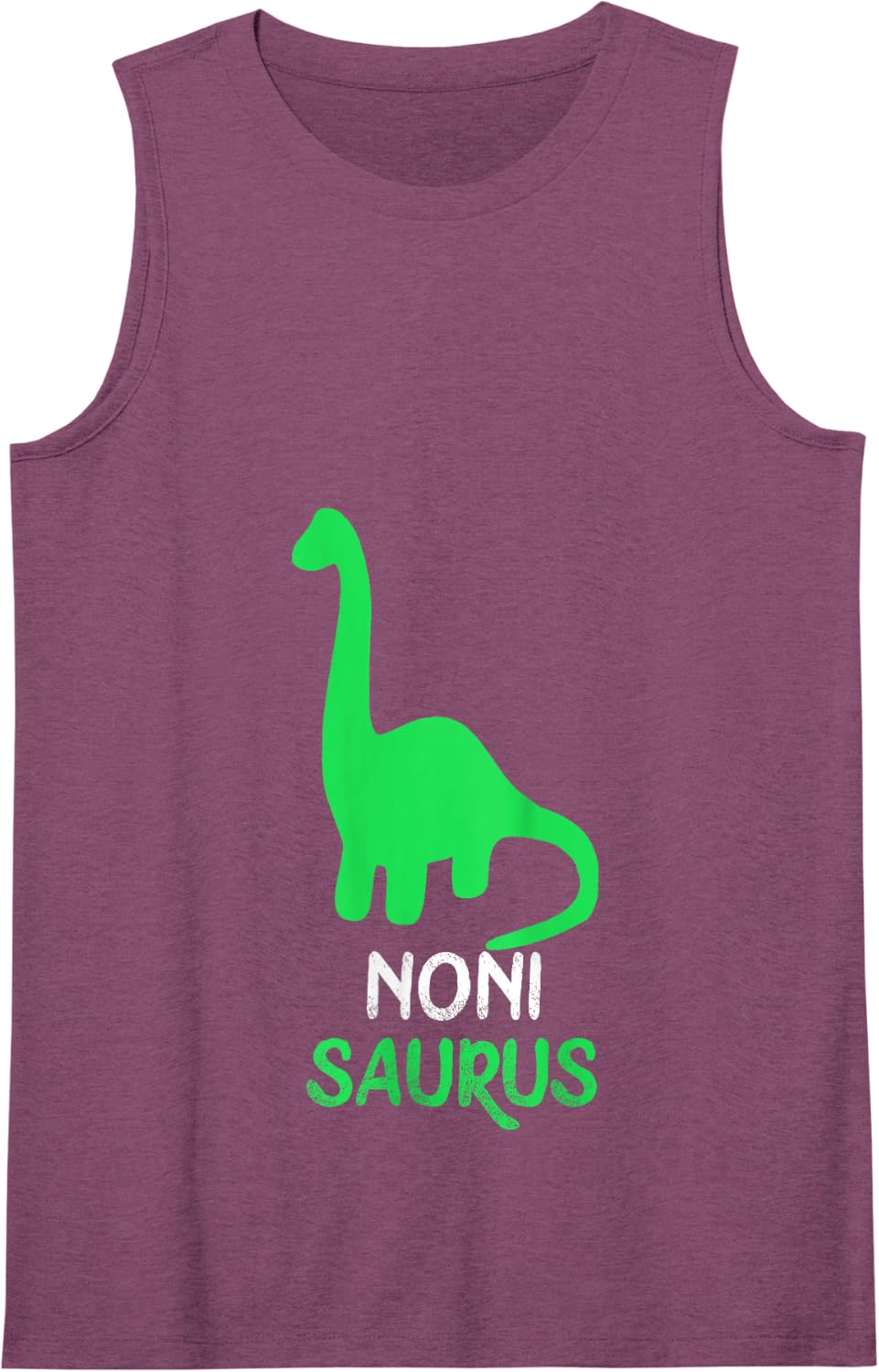 Womens Noni-Saurus Dino Dinosaur NoniSaurus Cool Funny Tank Top - Purple