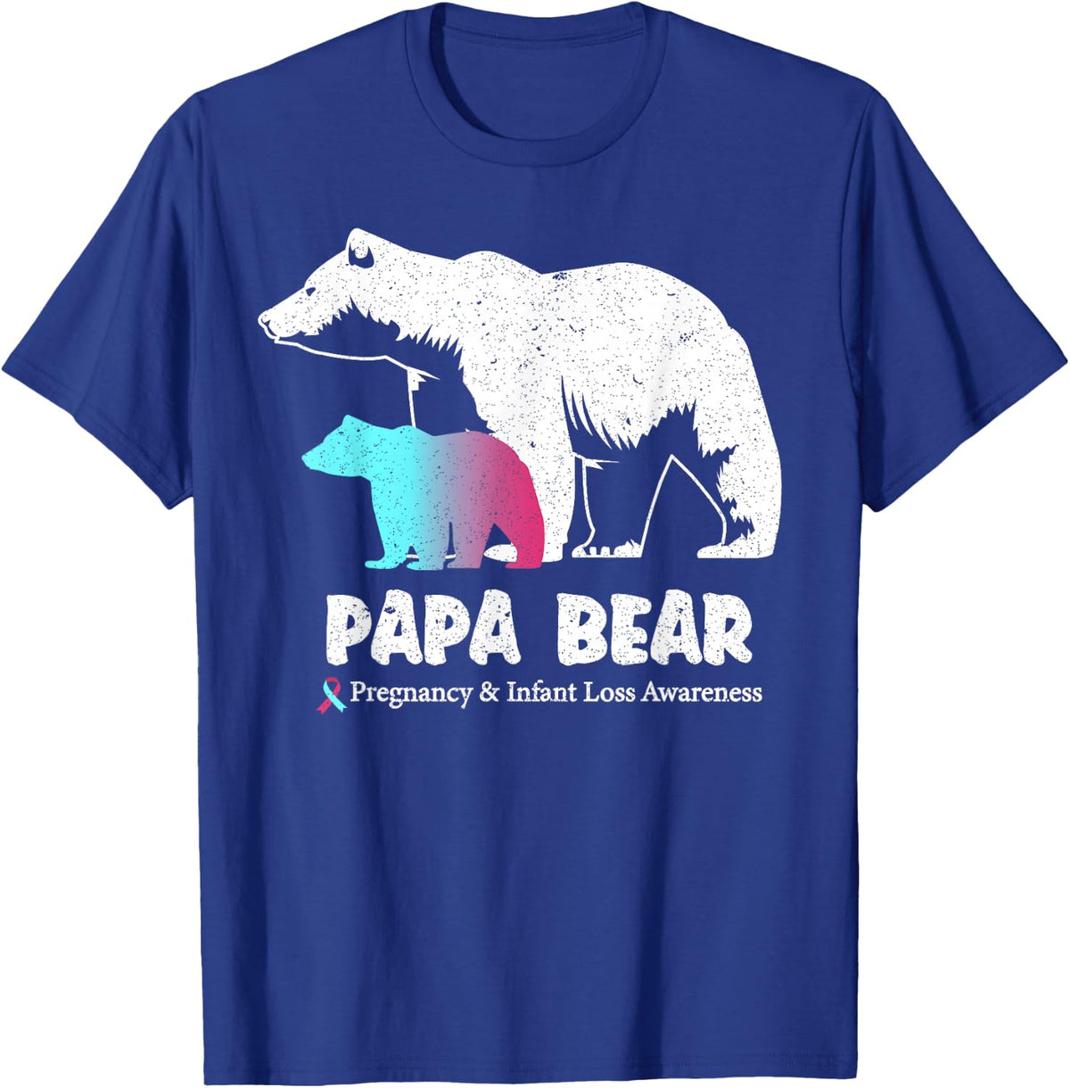 Pregnancy and Infant Loss Miscarriage Shirt Gift For Father T-Shirt - Royal Blue
