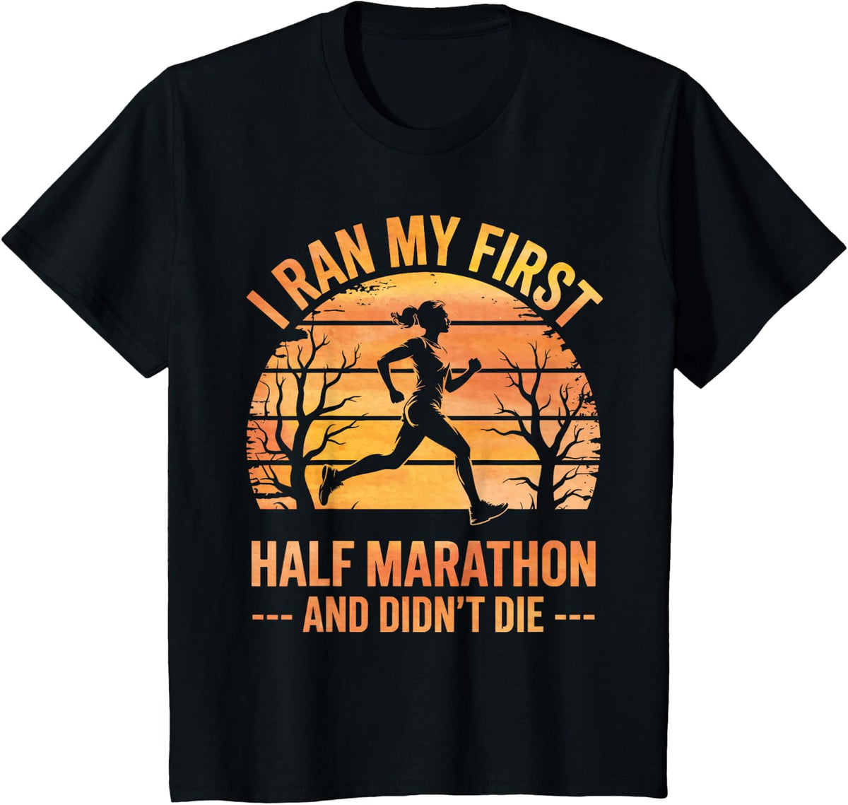 Best 13.1er Half Marathon Design for Men Women Half Marathon T-Shirt - Black