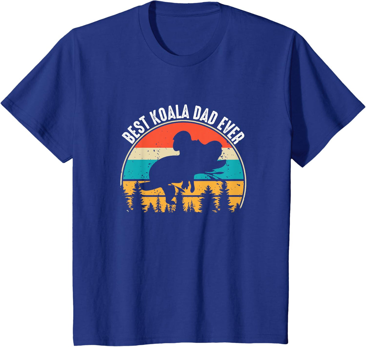 Koala Dad Koalas Funny Men Father Boys Koala Bear Lovers T-Shirt - Royal Blue
