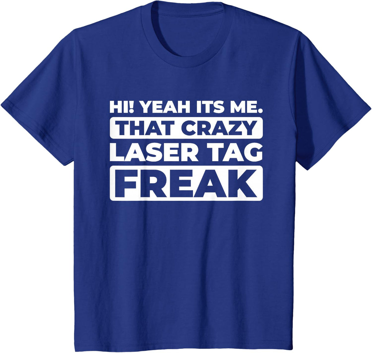 Laser Tag - Game Lasertag Laser Tag T-Shirt - Royal Blue