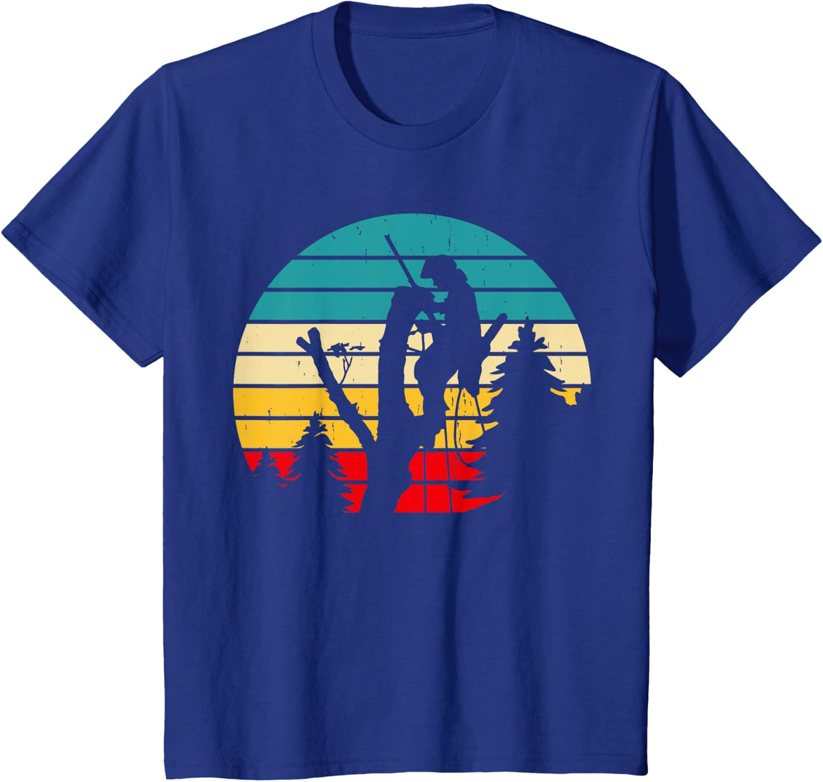 Arborist Sunset T-Shirt - Royal Blue