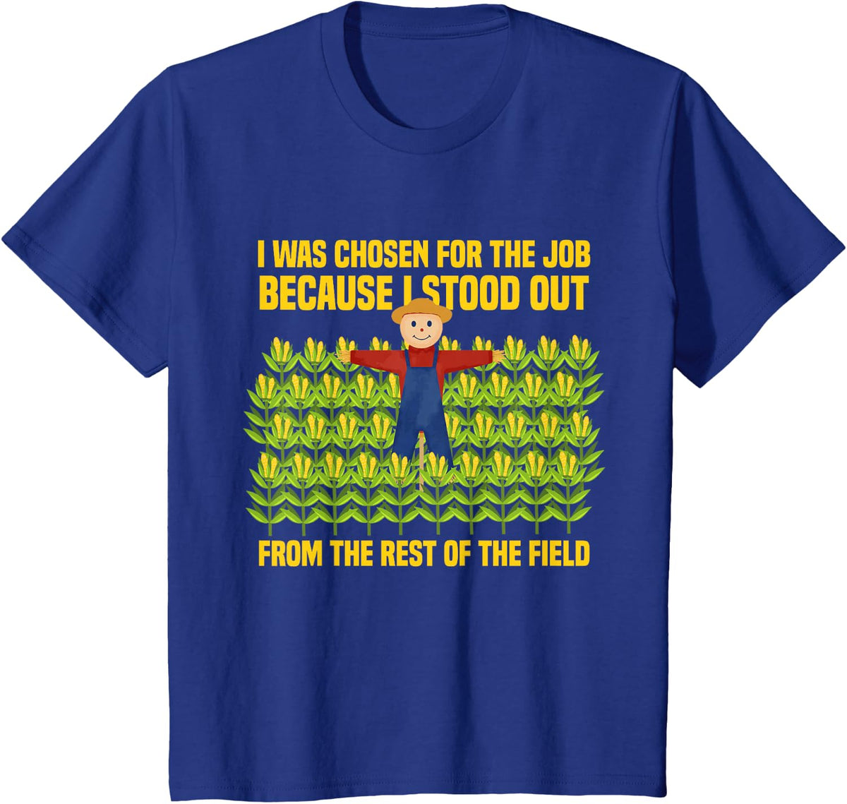 Funny Farming Corn Saying Corn Farmer T-Shirt - Royal Blue