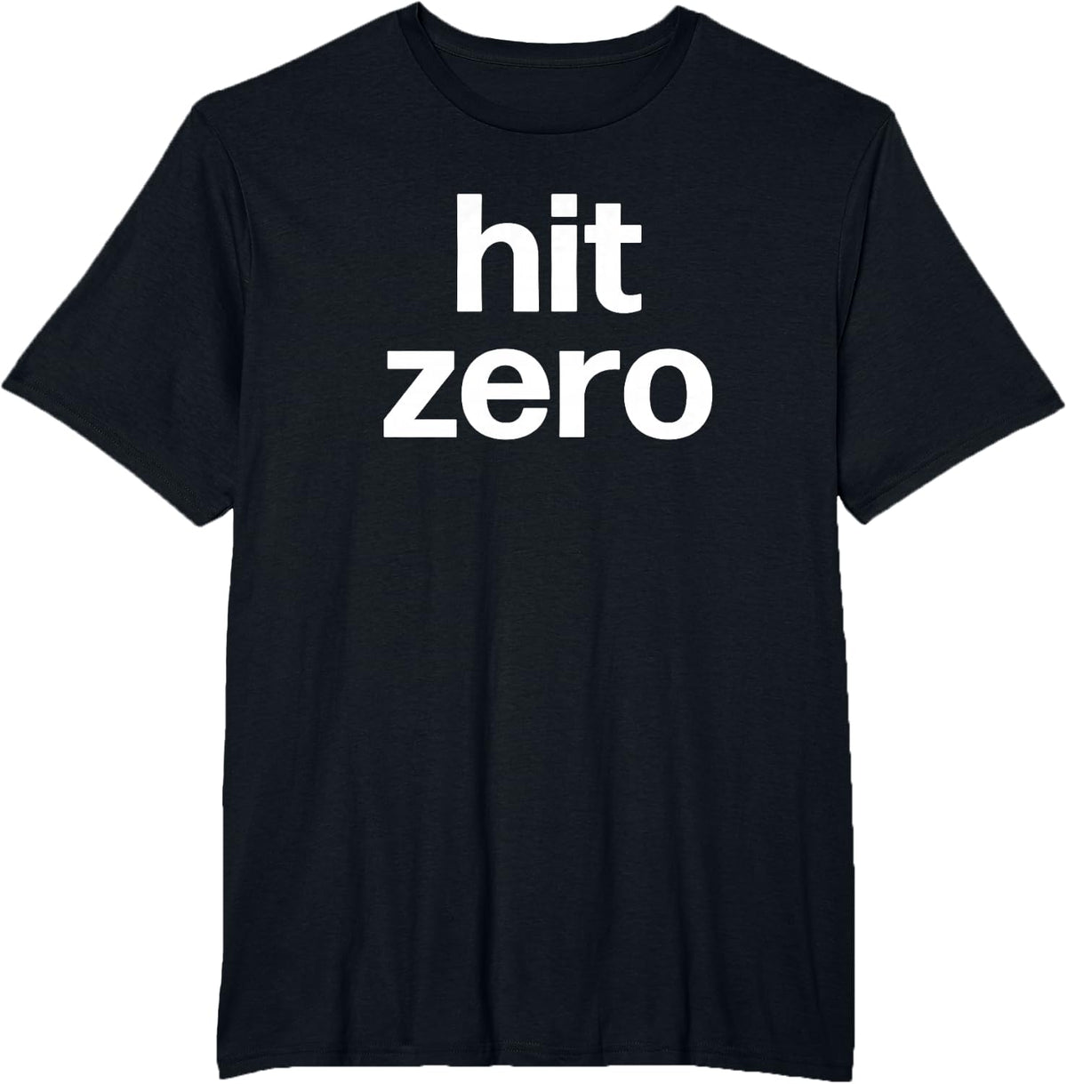 Hit Zero | Cheerleading Competition Cheer Girl T-Shirt - Black
