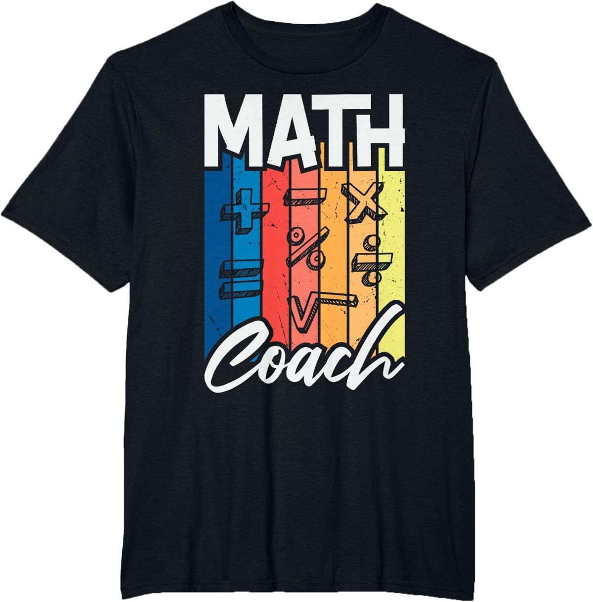 Math Coach Appreciation Math Coaching T-Shirt - Black