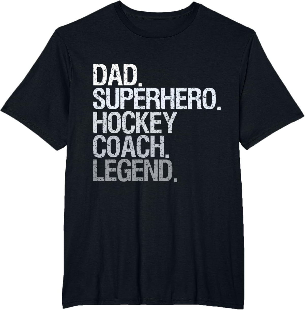 Hockey coach T-Shirt - Black