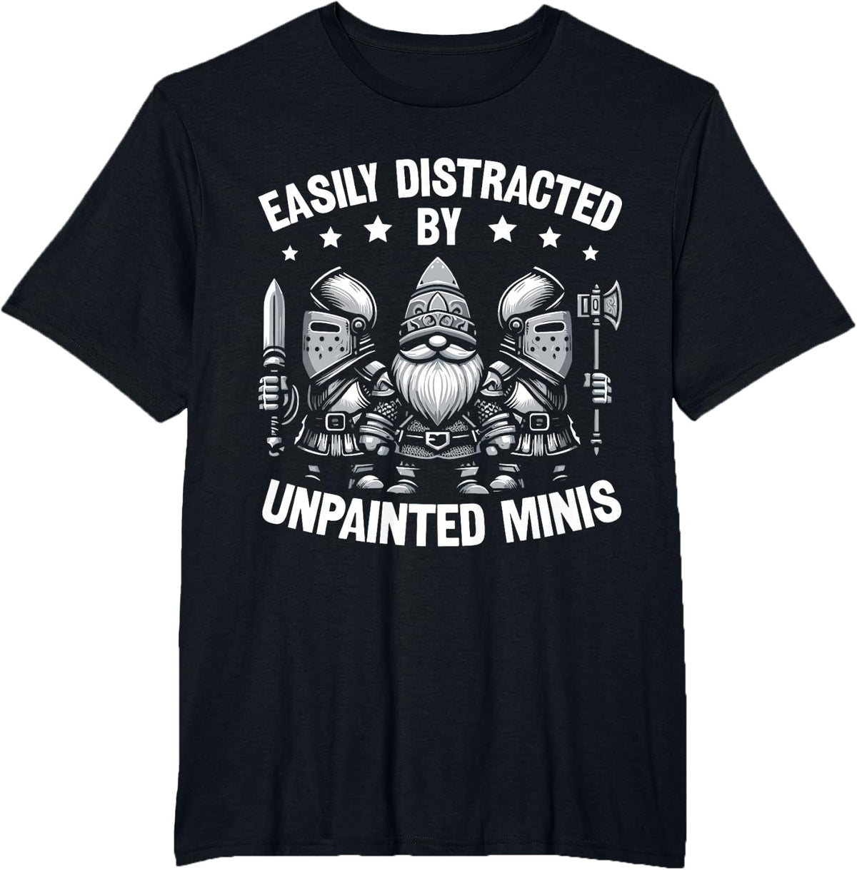 Miniature Painter Funny Painting Miniatures T-Shirt - Black