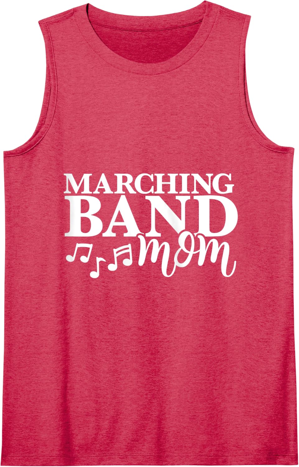 Cute Marching Band Mom Design - Band Mama Design Tank Top - Red