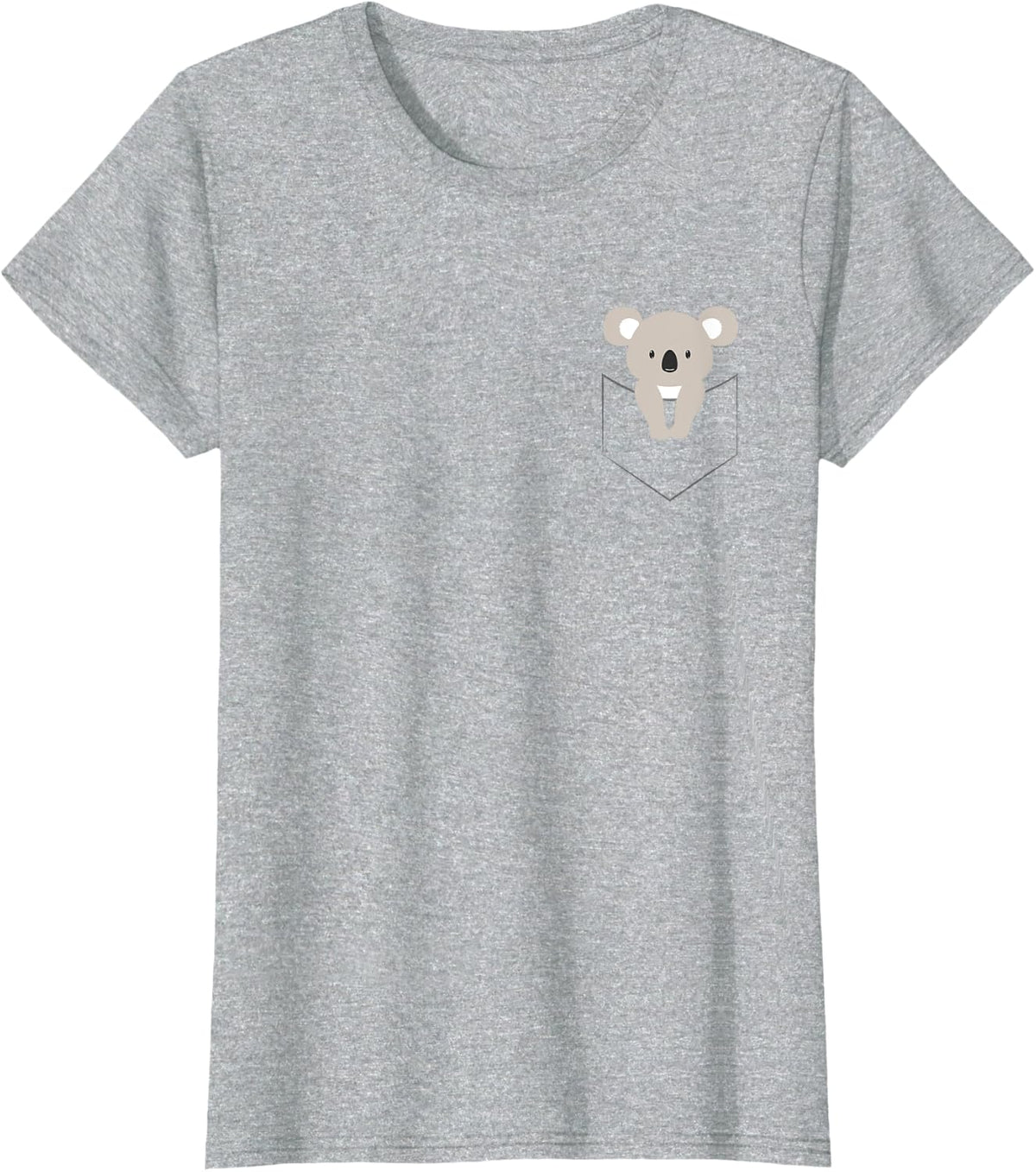 Koala In Your Pocket T-shirt Koala Tee - Heather Grey