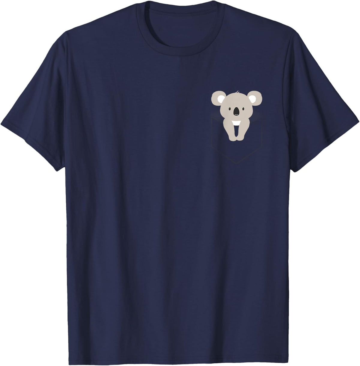 Koala In Your Pocket T-shirt Koala Tee - Navy Blue
