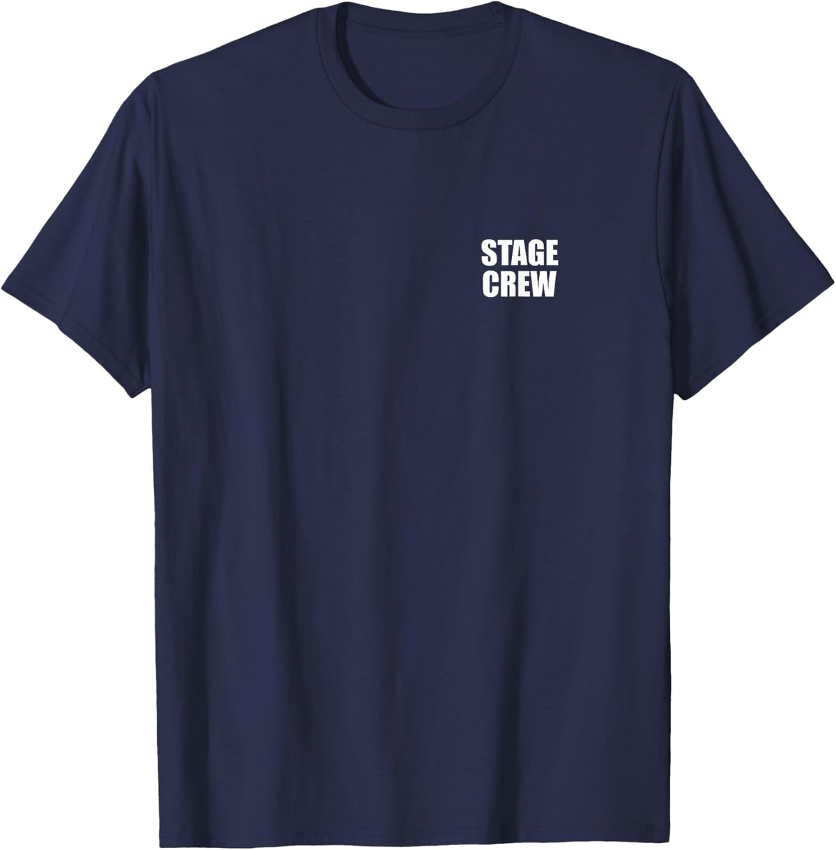Stage Crew Theater Tech Crew T-Shirt - Navy Blue